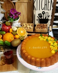 کیک_پرتقالی_با_سس_پرتقال