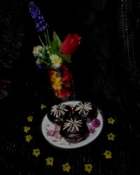 مافین کرم شکلاتی