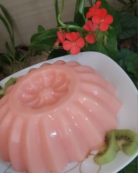 ژله هلو مجلسی