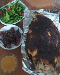 کباب ماهی با حشو