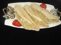 ساندویچ سیب زمینی تخم مرغ