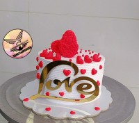 کیک عاشقونه ولنتاینی