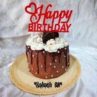 کیک شیفون برای تولد خواهرم درست کردم 1400