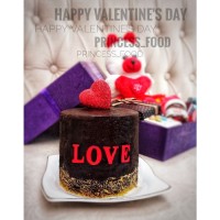 مینی کیک ولنتاین♡