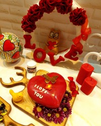 کیک ولنتاین❤