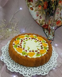 کیک هویج و گردو با کرم پنیری
