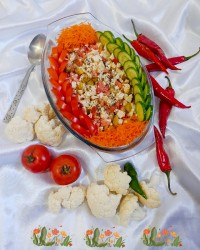 سالاد گل کلم