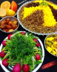 عدس پلو نذرحضرت زینب (س)