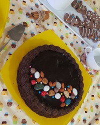 کیک موکا (با پودر قهوه)