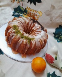 کیک پرتقال کنجدی (کیک روز پدر) بادستور