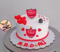 یه کیک جذاب پرسپولیسی