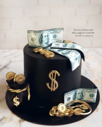 کیک دلار کیک خامه ای