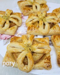 شیرینی سیب ودارچین