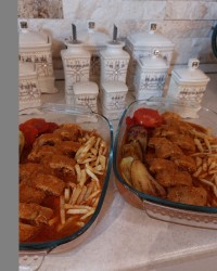 رولت مرغ ورق بزنین عکس مراحل تهیه رو گذاشتم