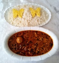 خورش خلال بادام کرمانشاهی