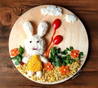 تزیین غذای کودک