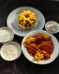 زرشک پلو و مرغ ??