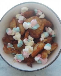 پیراشکی فوری بدون تخم مرغ