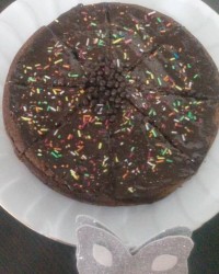 کیک کاکائویی با روکش کاکائویو