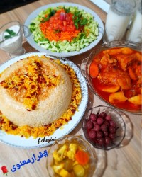 قرارمعنوی زرشک پلو...