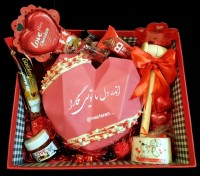 قلب شکلاتی برای ولنتاین