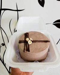 کیک اسفنجی ۲تخم مرغی