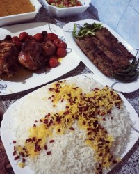 تدارکات من برای مهمانی