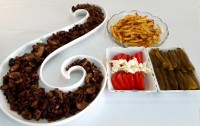 ساندویچ گوشت و قارچ