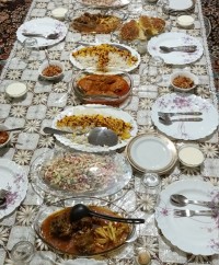 سفره مهمونی