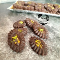 کوکی بدون کره وتخم مرغ
