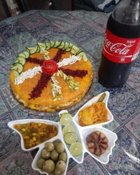 بفرمایید ته چین مرغ