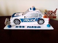 کیک ماشین پلیس