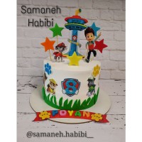 کیک سگ های نگهبان ?