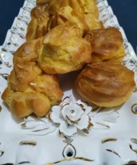 نان خامه ای نارنجکی