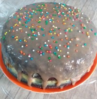 سس نسکافه ای برای تزئین کیک