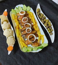 بال مرغ سرخ شده❤❤