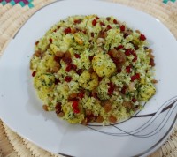 میگو پلو اگه دوست داشتین ورق بزنید