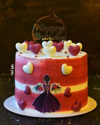 کیک شیفون شکلاتی