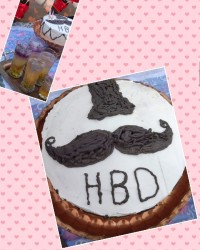 کیک تولد بابا جونم (آرشیو)