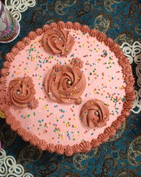 کیک تولد یک سالگی دخترم