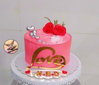 کیک زیبای سفارشی