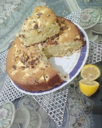 کیک سیب وگردو ?