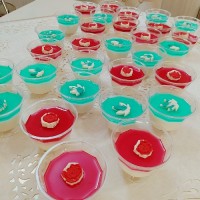 دسر ترکیبی (پاناکوتا و ژله)