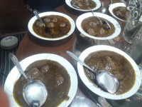 اناربیج .سبزی خوردن. کال کباب . شیرینی قاتوق.
