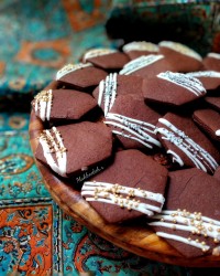 کوکی بدون کره وتخم مرغ