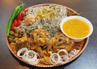 باقالی پلو با گردن