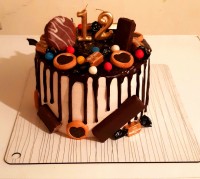 کیک تولد پسر گلم