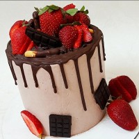 کیک شیفون قهوه