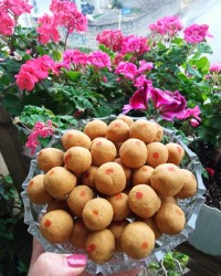 شیرینی نخودچی شیرینی عید شیرین کام باشید دوستان گلم ❤