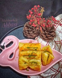 شیرینی زبان (با خمیر هزار لا)